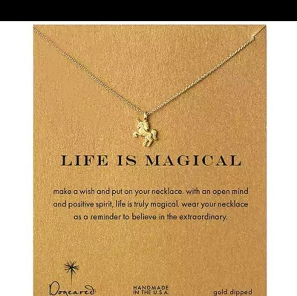 Jewelry - 4 for $20 unicorn necklace